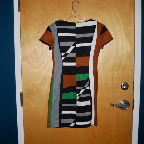 Derek Lam for Design Nation Striped Sheath Dress - Picture 4 of 10